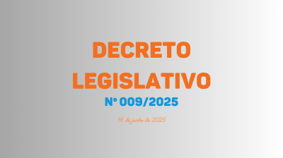 DECRETO LEGISLATIVO Nº009/2025